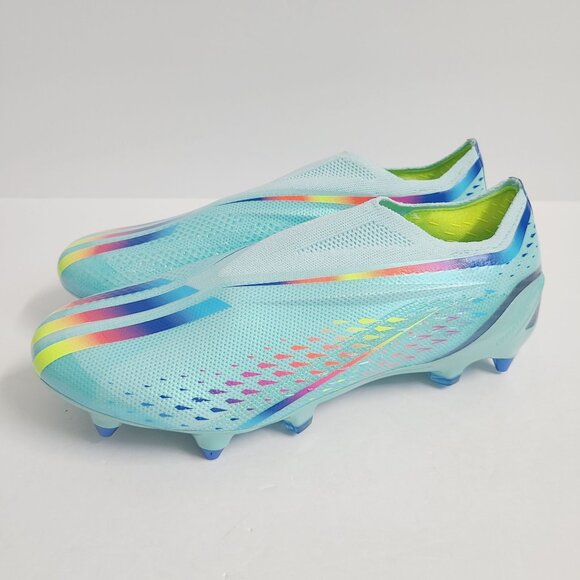NEW Adidas Speedportal+ SG Elite Soccer Cleats GW8420 Size 6.5 Blue main image 6